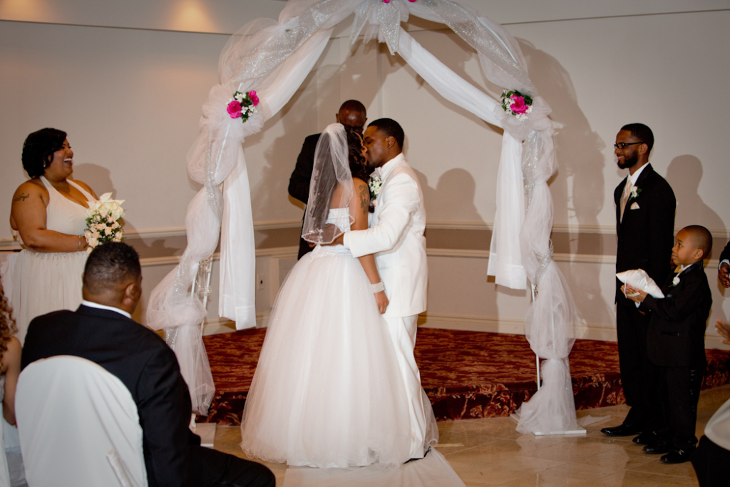 Breanna & Phillip Shelby Banquet Center Shelby Twp. MI wedding photograph