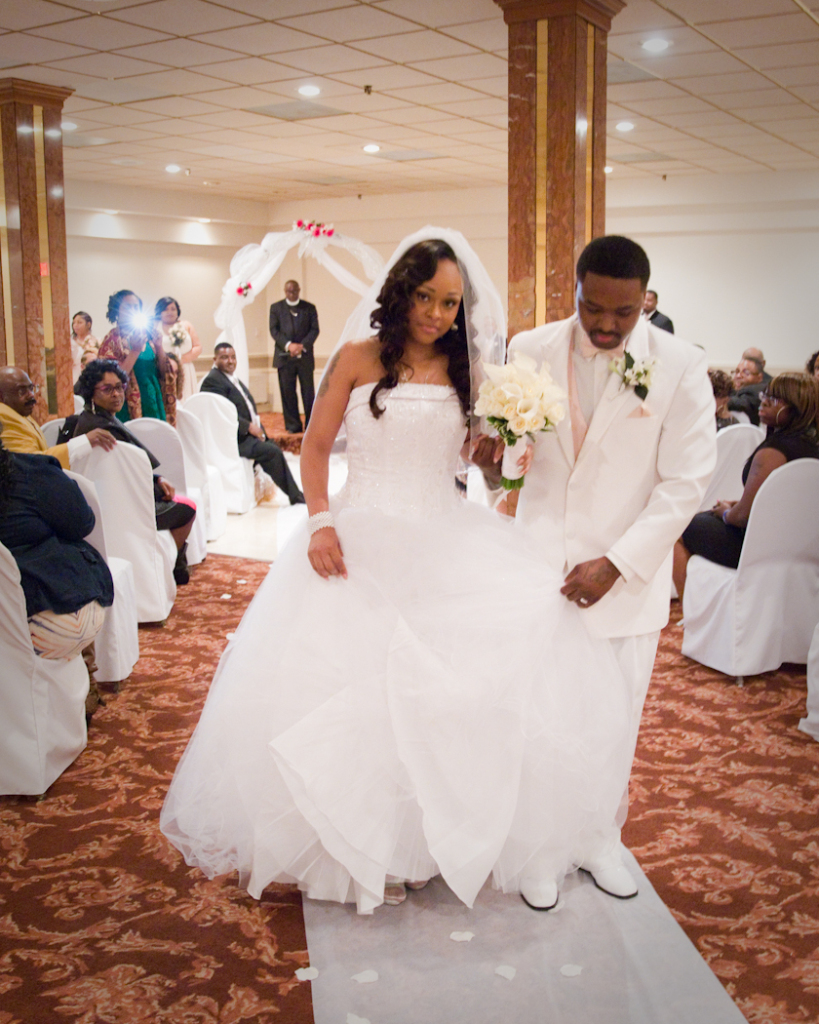 Breanna & Phillip Shelby Banquet Center Shelby Twp. MI wedding photograph