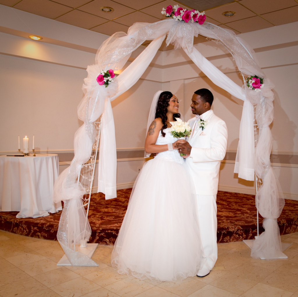 Breanna & Phillip Shelby Banquet Center Shelby Twp. MI wedding photograph