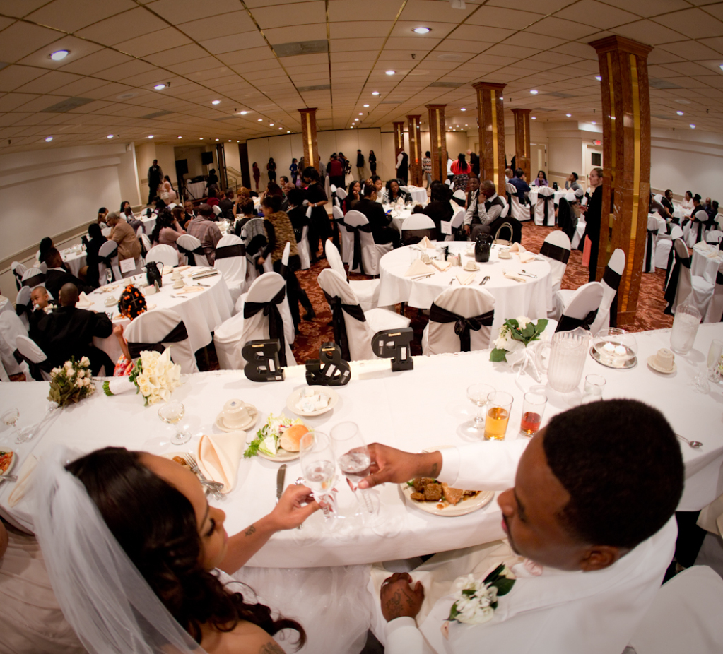 Breanna & Phillip Shelby Banquet Center Shelby Twp. MI wedding photograph