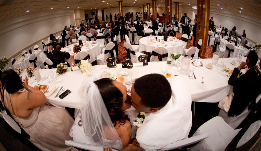 Breanna & Phillip Shelby Banquet Center Shelby Twp. MI wedding photograph