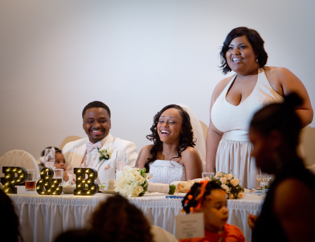 Breanna & Phillip Shelby Banquet Center Shelby Twp. MI wedding photograph