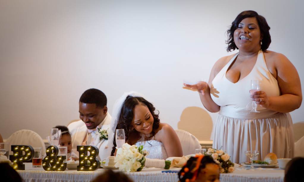 Breanna & Phillip Shelby Banquet Center Shelby Twp. MI wedding photograph