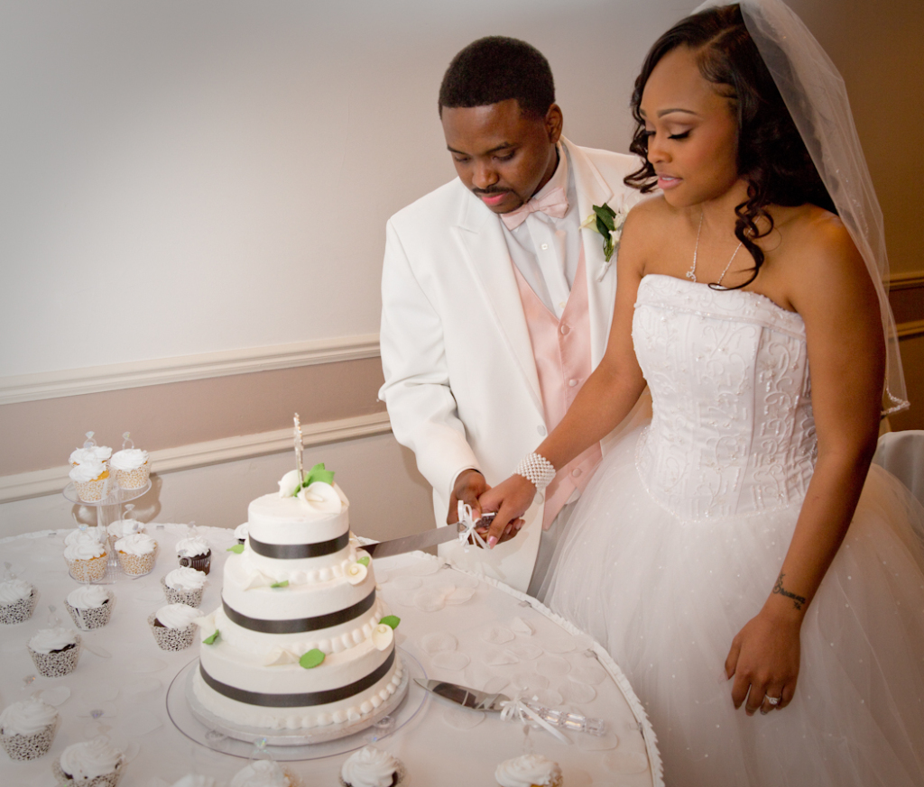 Breanna & Phillip Shelby Banquet Center Shelby Twp. MI wedding photograph