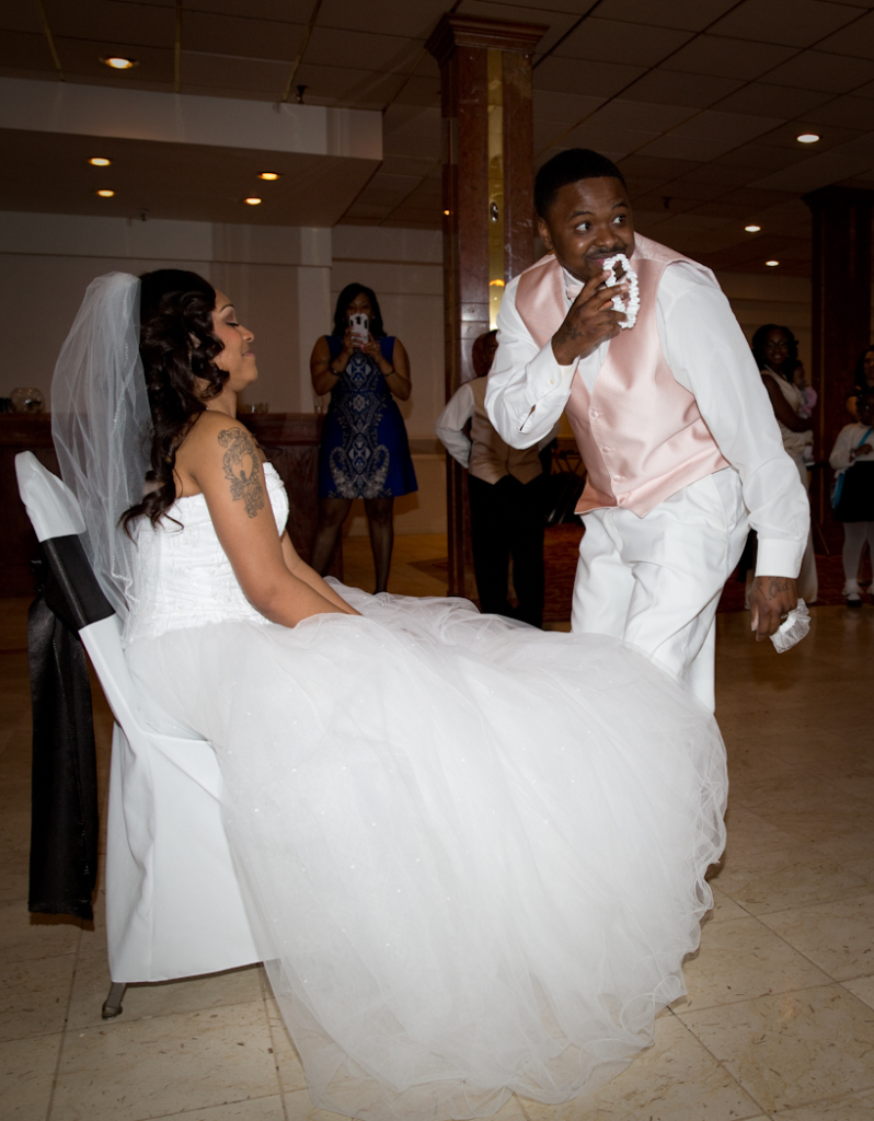 Breanna & Phillip Shelby Banquet Center Shelby Twp. MI wedding photograph