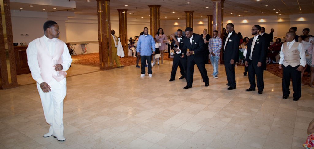 Breanna & Phillip Shelby Banquet Center Shelby Twp. MI wedding photograph