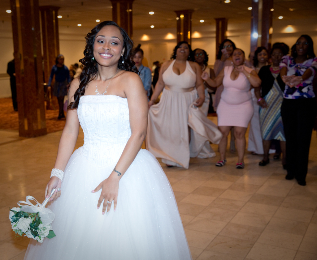 Breanna & Phillip Shelby Banquet Center Shelby Twp. MI wedding photograph