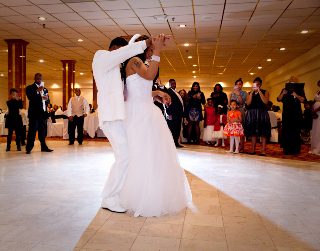 Breanna & Phillip Shelby Banquet Center Shelby Twp. MI wedding photograph