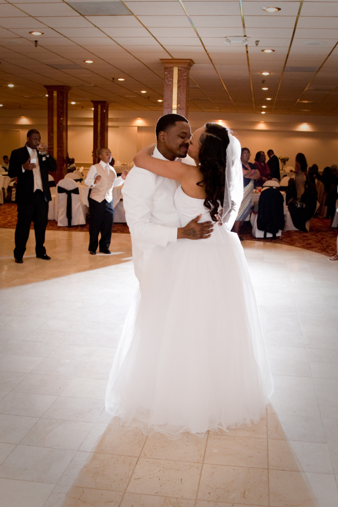 Breanna & Phillip Shelby Banquet Center Shelby Twp. MI wedding photograph