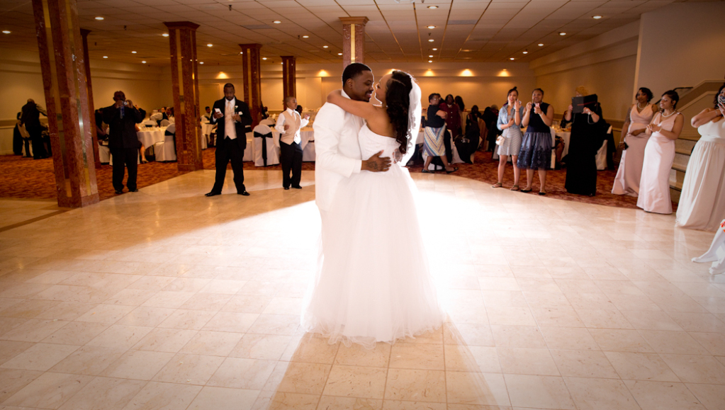 Breanna & Phillip Shelby Banquet Center Shelby Twp. MI wedding photograph