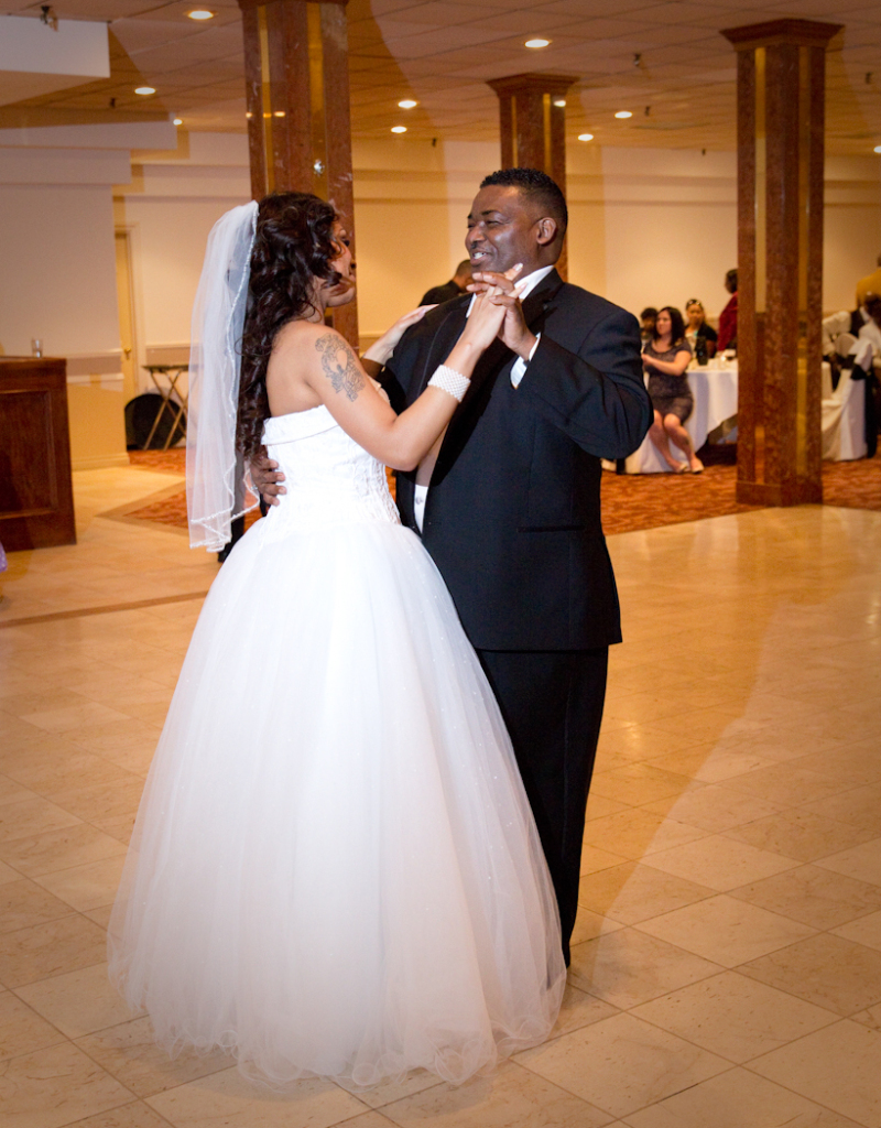 Breanna & Phillip Shelby Banquet Center Shelby Twp. MI wedding photograph