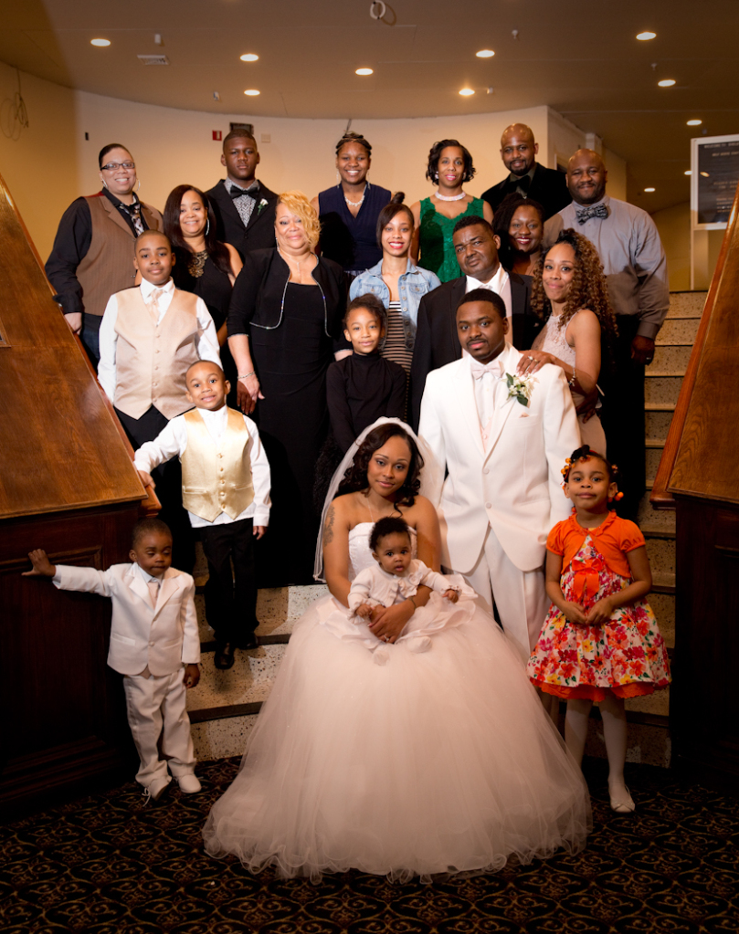 Breanna & Phillip Shelby Banquet Center Shelby Twp. MI wedding photograph