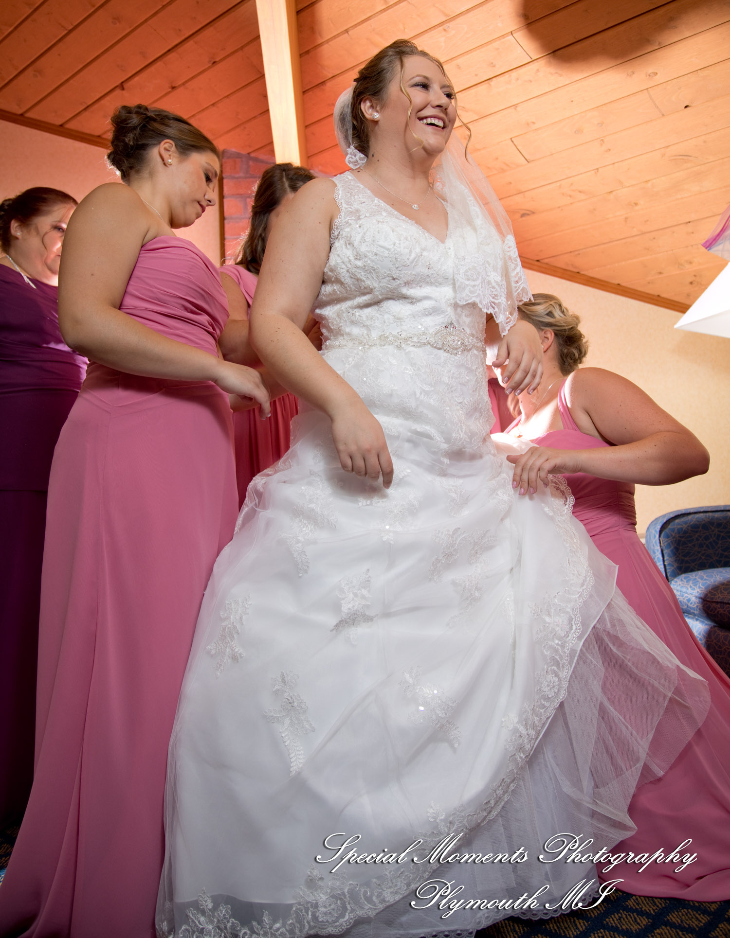 Marie & Steven at Warwick Hills Country Club Grand Blanc MI wedding photography