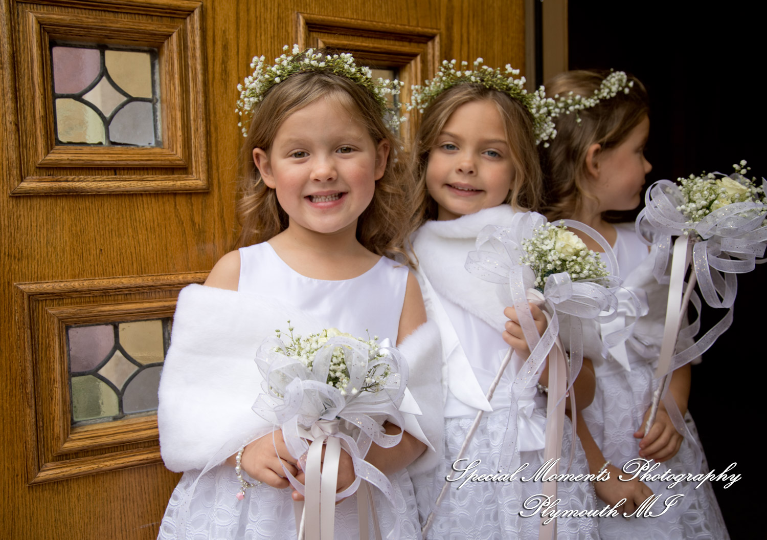 Marie & Steven at Holy Family Catholic Grand Blanc MI wedding photography