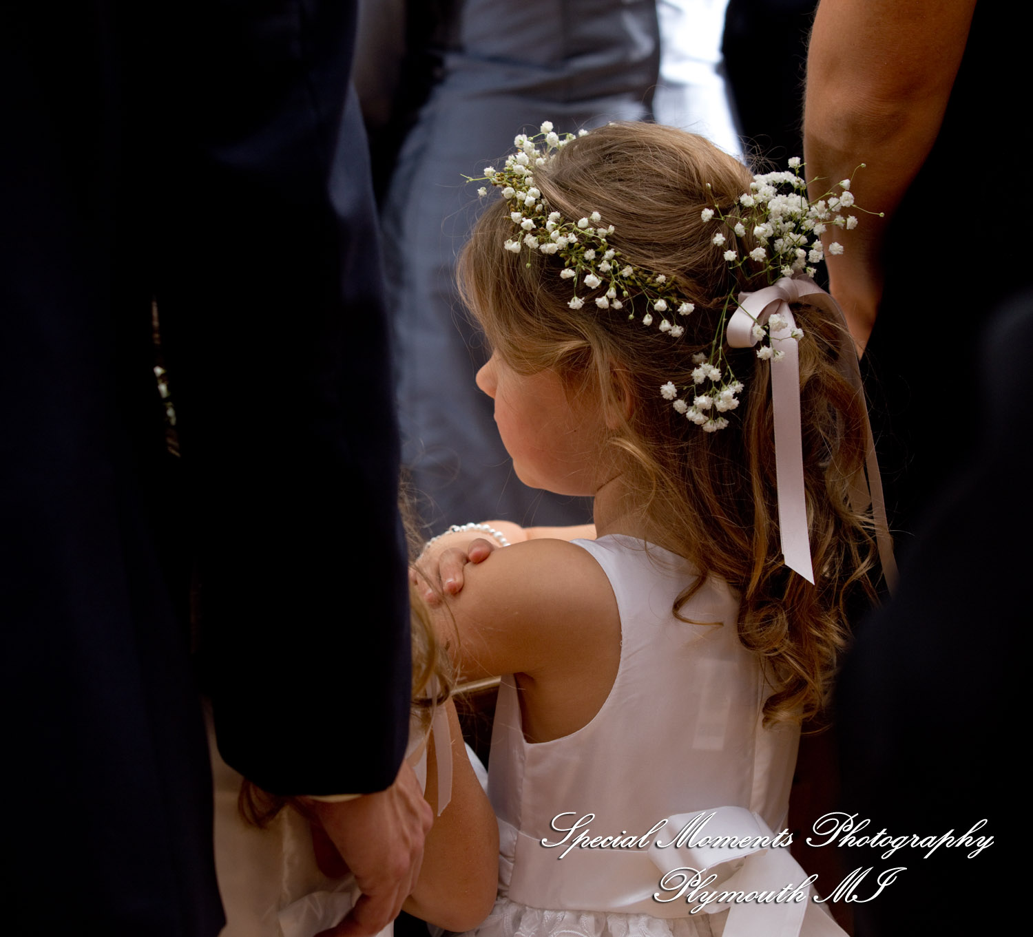 Marie & Steven at Holy Family Catholic Grand Blanc MI wedding photography