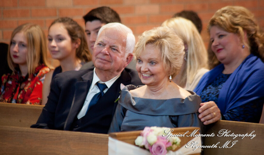 Marie & Steven at Holy Family Catholic Grand Blanc MI wedding photography