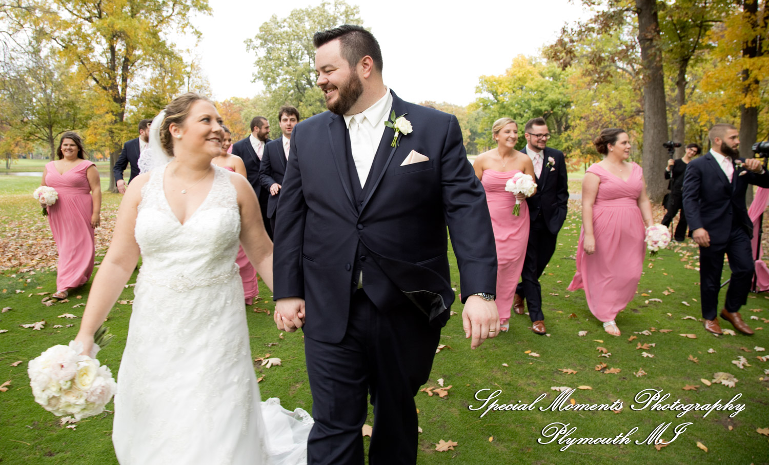 Marie & Steven at Warwick Hills Country Club Grand Blanc MI wedding photography