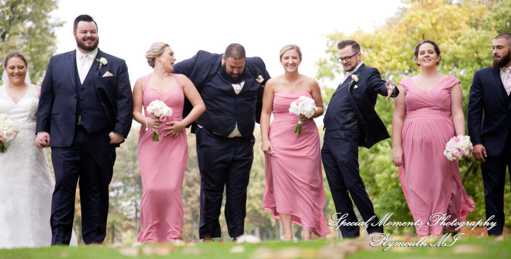 Marie & Steven at Warwick Hills Country Club Grand Blanc MI wedding photography