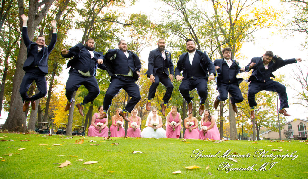Marie & Steven at Warwick Hills Country Club Grand Blanc MI wedding photography