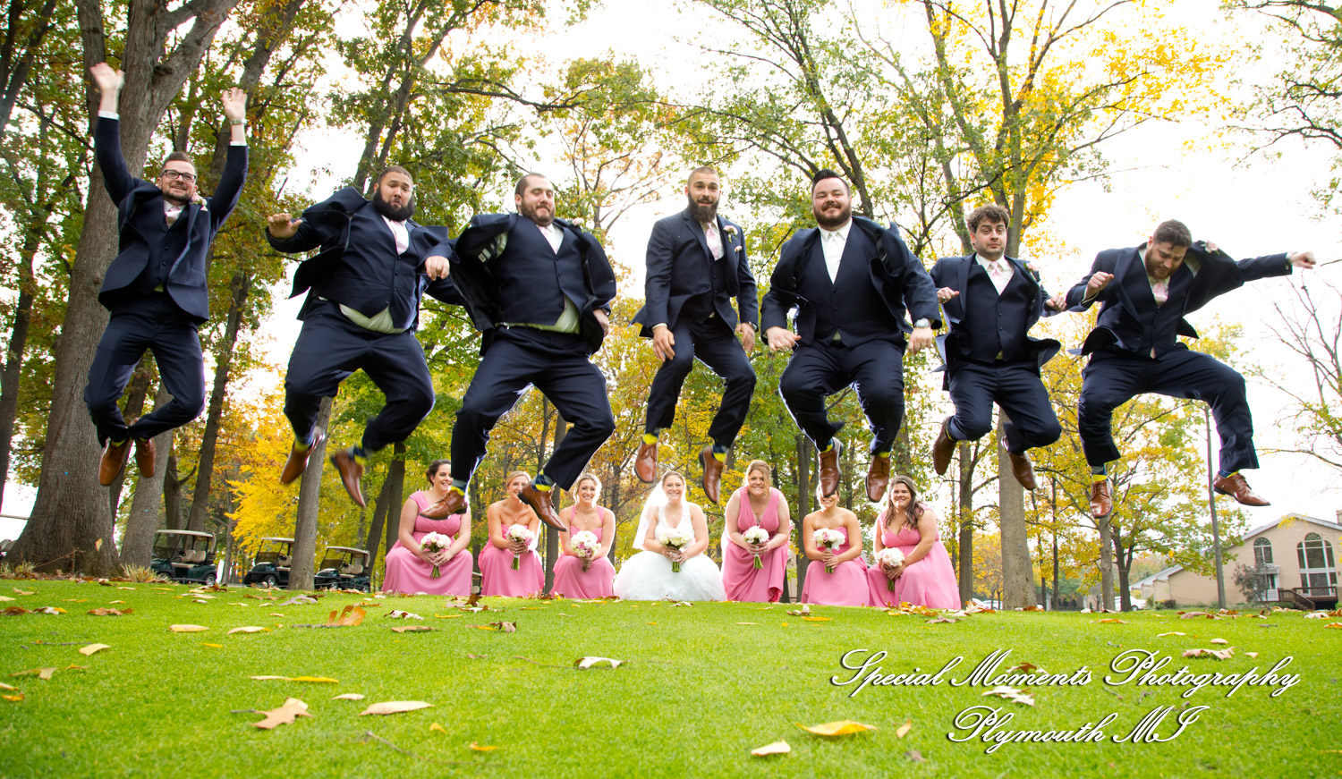Marie & Steven at Warwick Hills Country Club Grand Blanc MI wedding photography