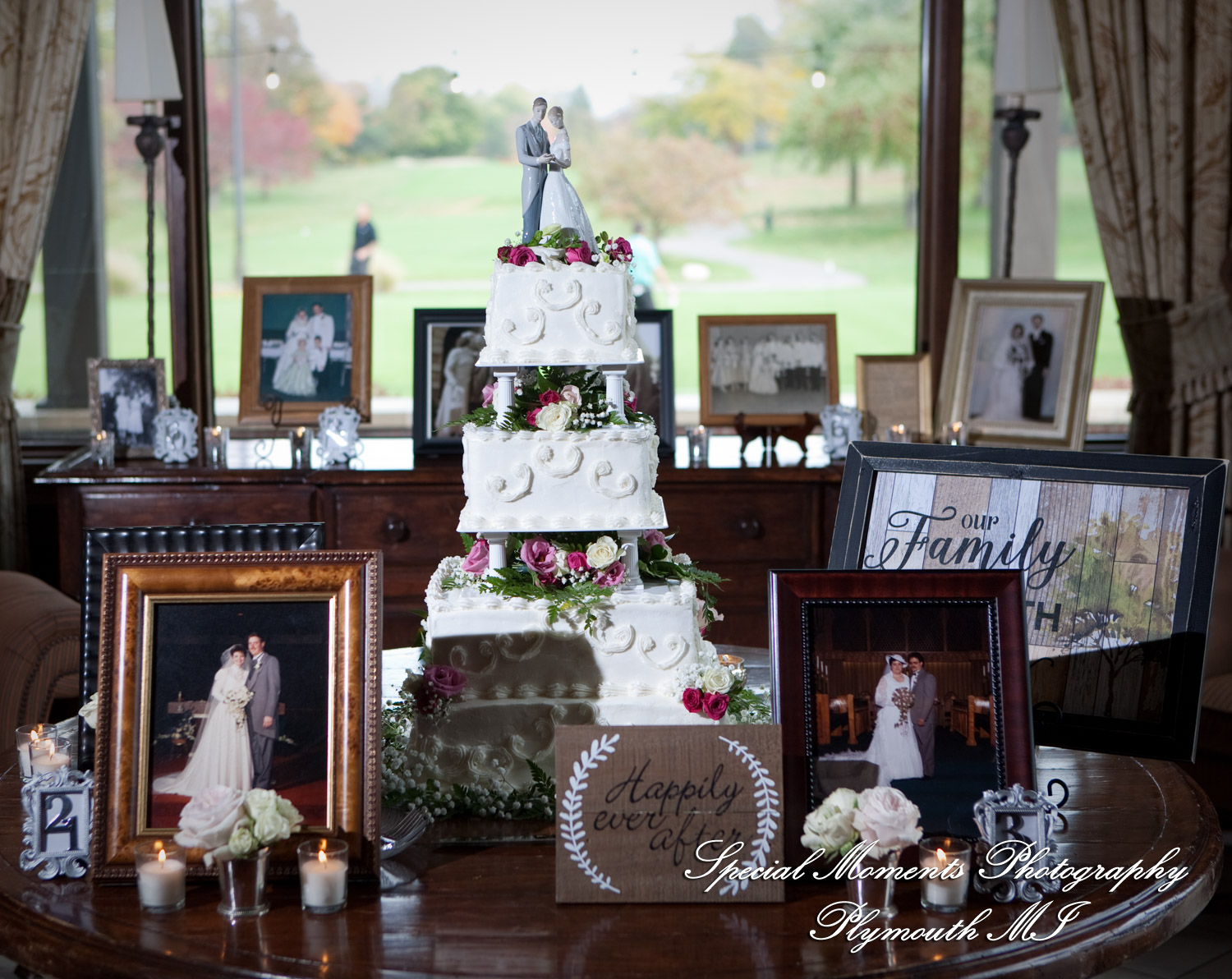 Marie & Steven at Warwick Hills Country Club Grand Blanc MI wedding photography