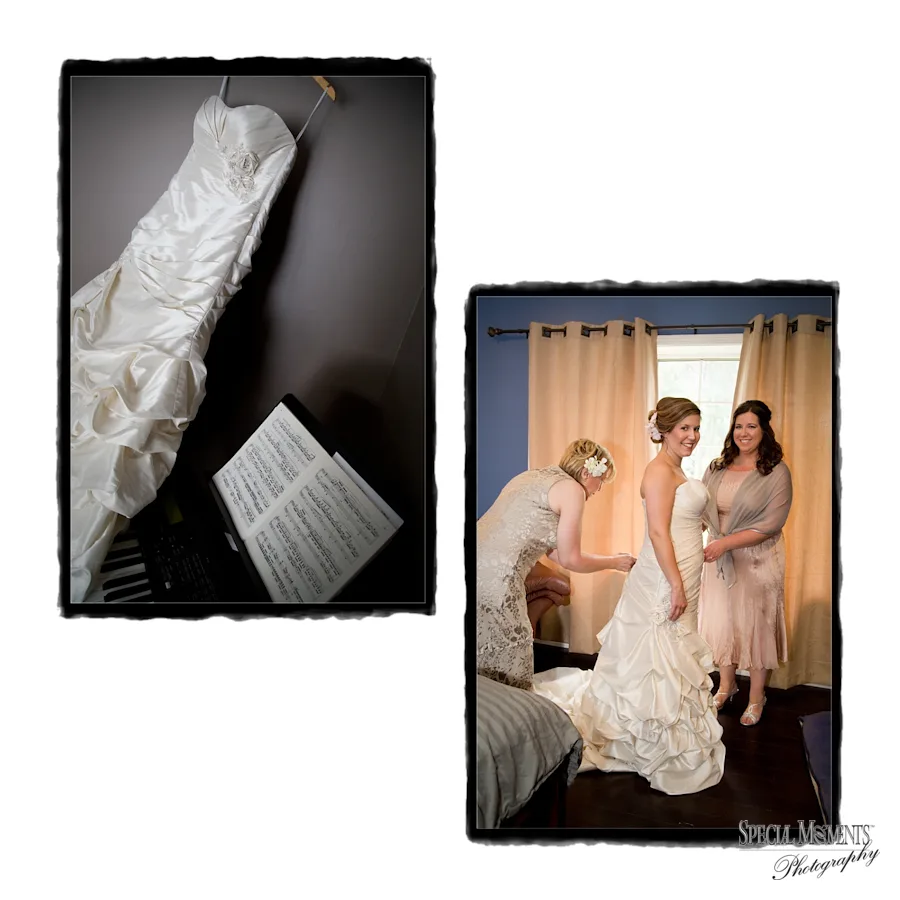 Home wedding Ann Arbor MI album photograph