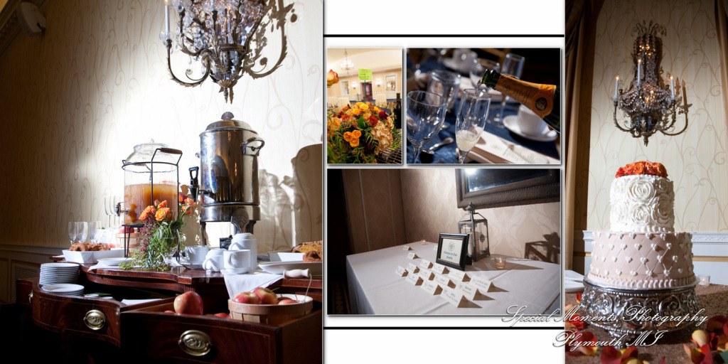 Fine Art Classic Design - Gerald & Paulette at Dearborn Inn MI wedding album photography