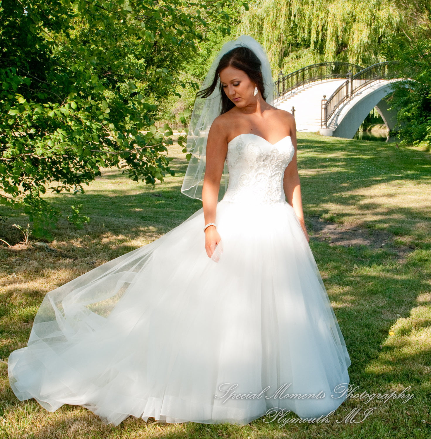 Elizabeth Park Riverview MI wedding photograph