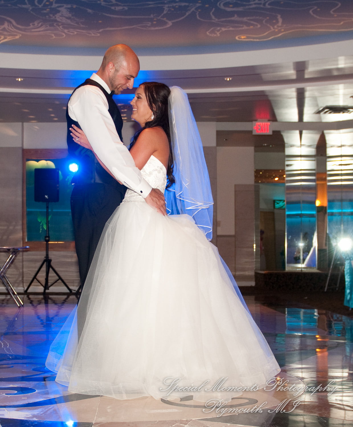 Arnaldo's Banquet Center Riverview MI wedding photograph
