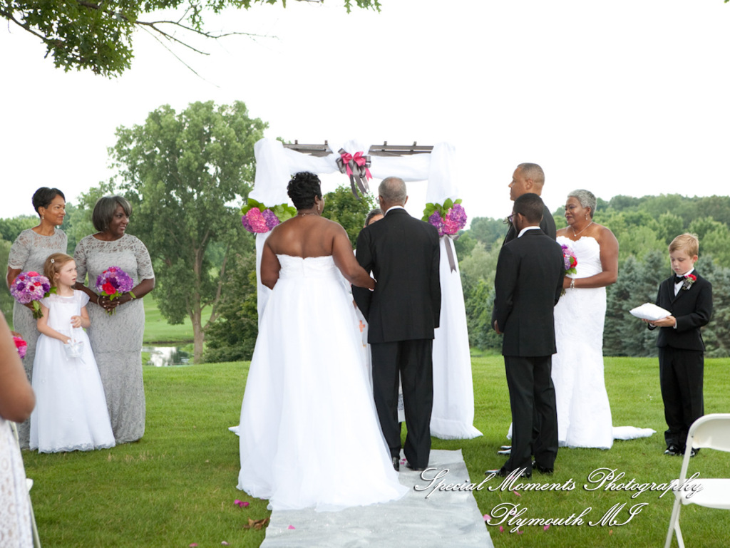 Robyn & Collette at Paint Creek Country Club Lake Orion MI LGBTQ wedding photography