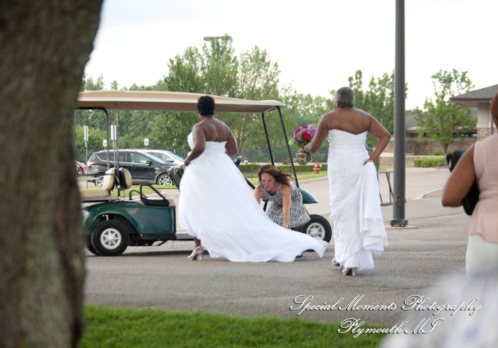 Robyn & Collette at Paint Creek Country Club Lake Orion MI LGBTQ wedding photography