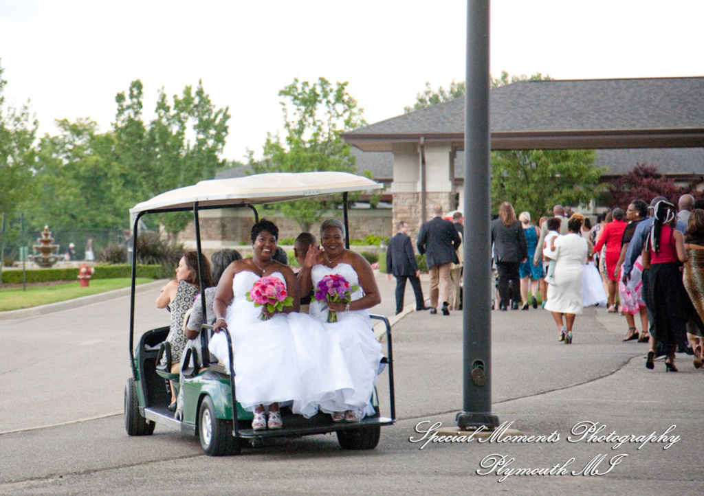 Robyn & Collette at Paint Creek Country Club Lake Orion MI LGBTQ wedding photography