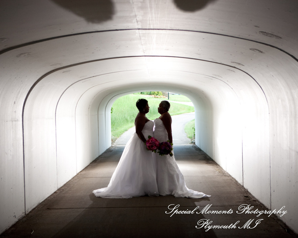 Robyn & Collette at Paint Creek Country Club Lake Orion MI LGBTQ wedding photography