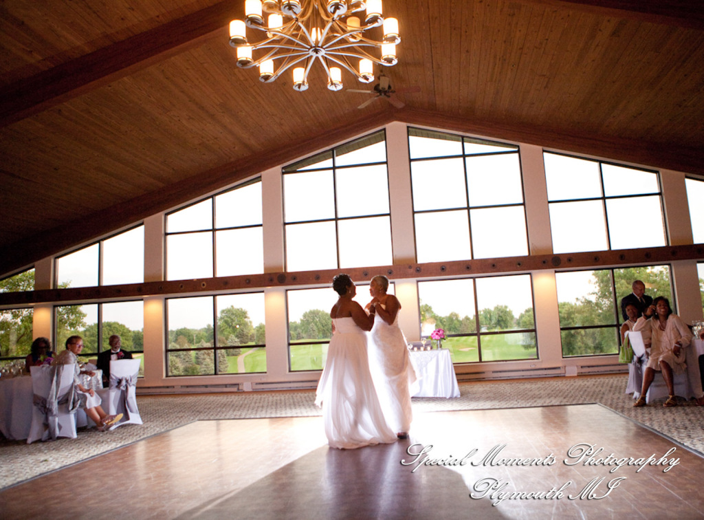 Robyn & Collette at Paint Creek Country Club Lake Orion MI LGBTQ wedding photography