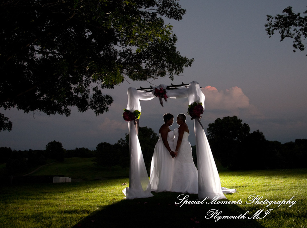 Robyn & Collette at Paint Creek Country Club Lake Orion MI LGBTQ wedding photography