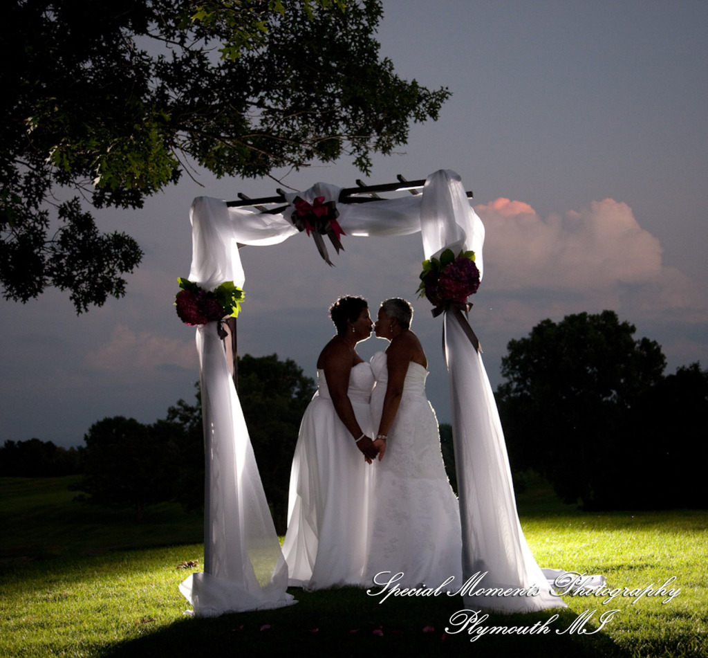 Robyn & Collette at Paint Creek Country Club Lake Orion MI LGBTQ wedding photography