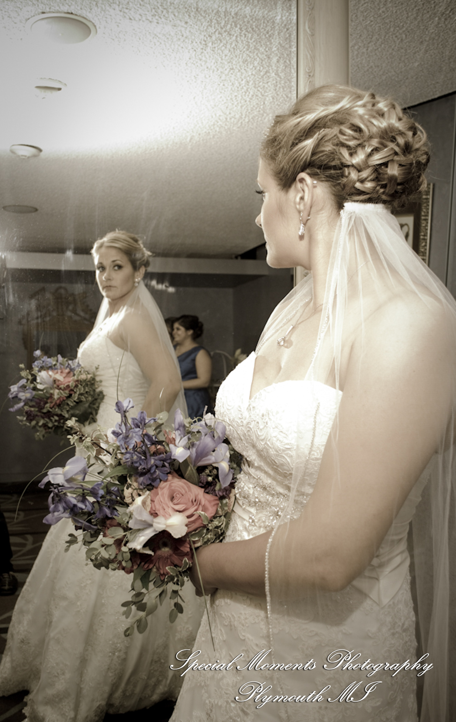 Kimberly & Joseph at Roostertail Detroit MI wedding photography