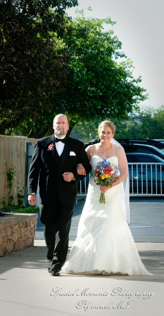 Kimberly & Joseph at Roostertail Detroit MI wedding photography