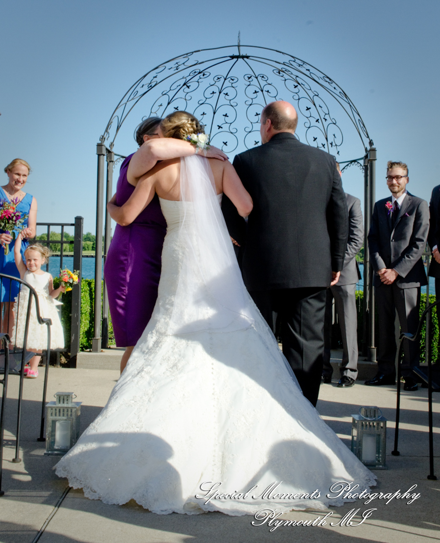 Kimberly & Joseph at Roostertail Detroit MI wedding photography