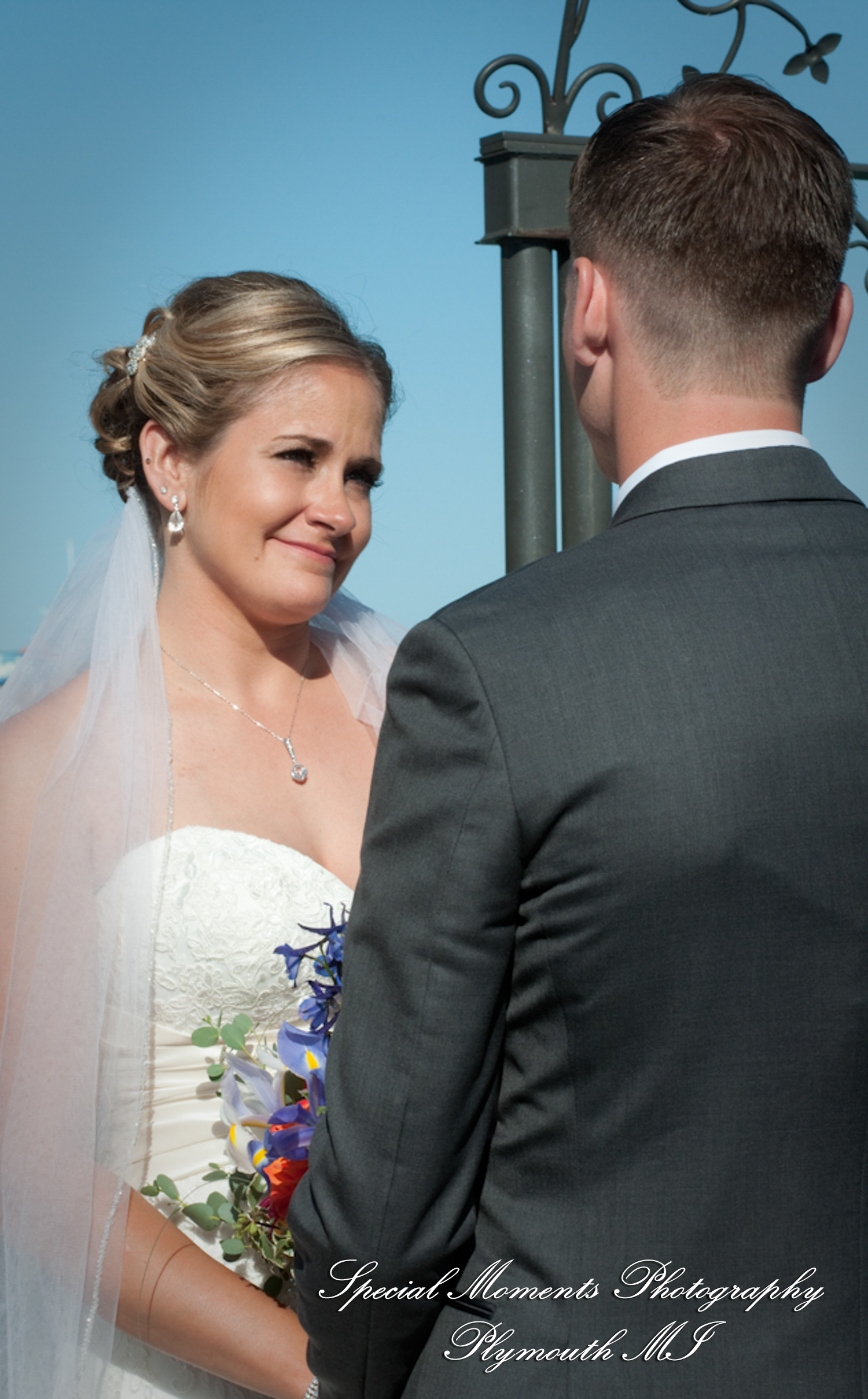 Kimberly & Joseph at Roostertail Detroit MI wedding photography