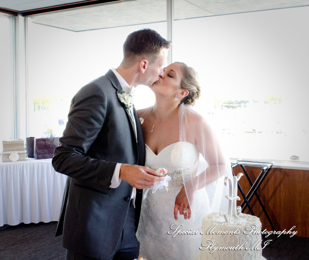 Kimberly & Joseph at Roostertail Detroit MI wedding photography