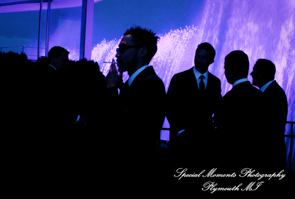 Kimberly & Joseph at Roostertail Detroit MI wedding photography