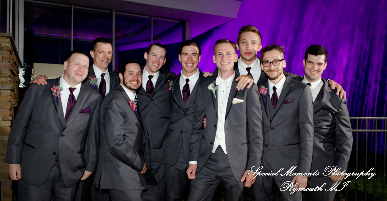 Kimberly & Joseph at Roostertail Detroit MI wedding photography