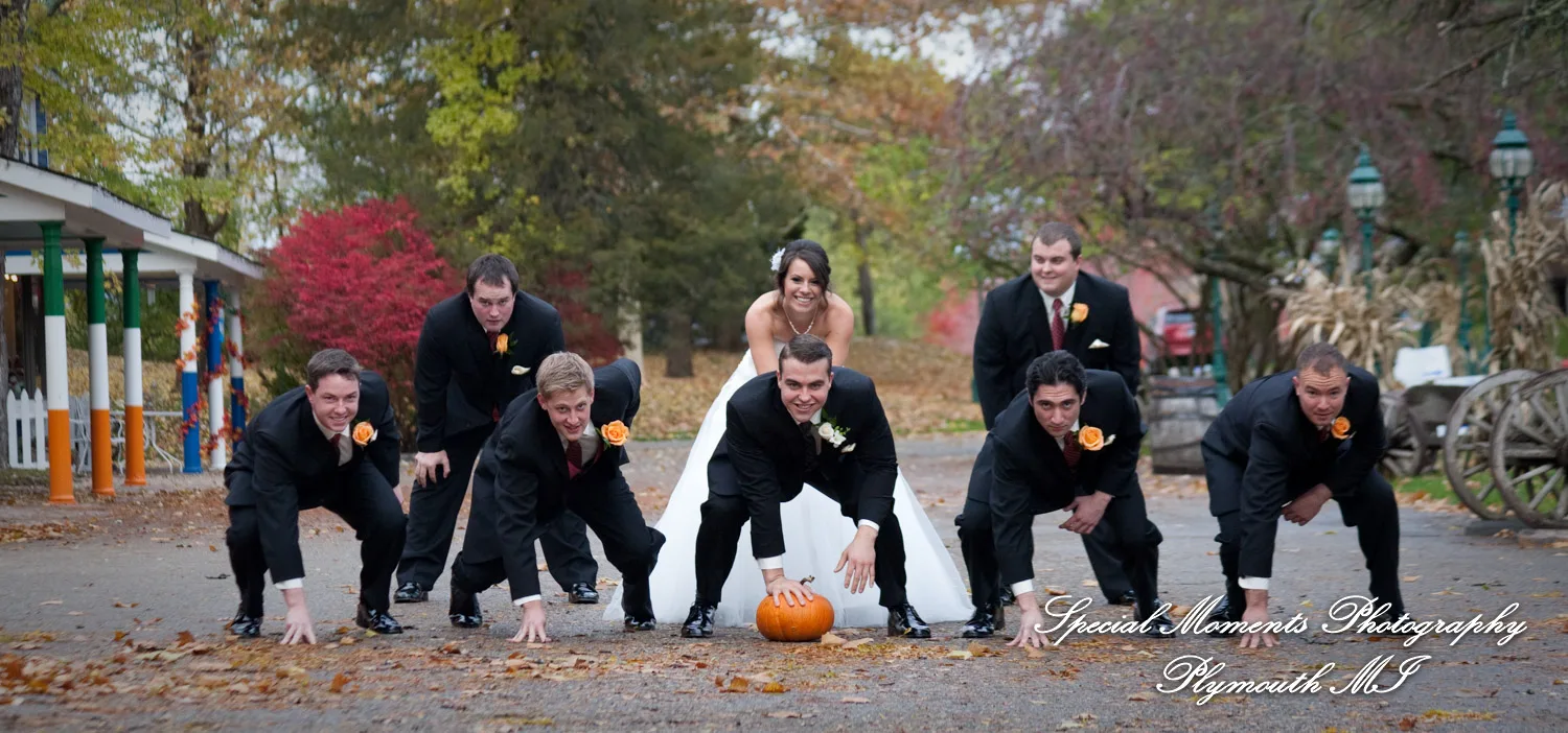 Canterbury Castle Banquet Lake Orion MI wedding photograph