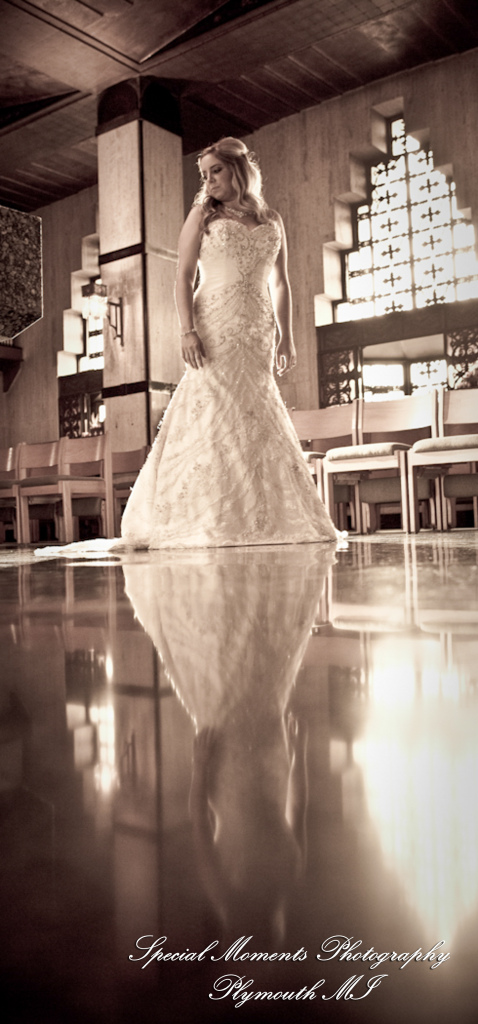 Heather & Marcin at National Shrine of the Little Flower Royal Oak MI wedding photography