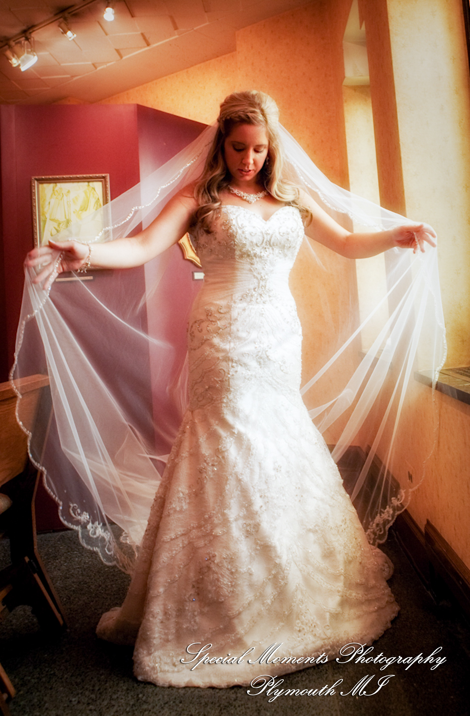 Heather & Marcin at National Shrine of the Little Flower Royal Oak MI wedding photography