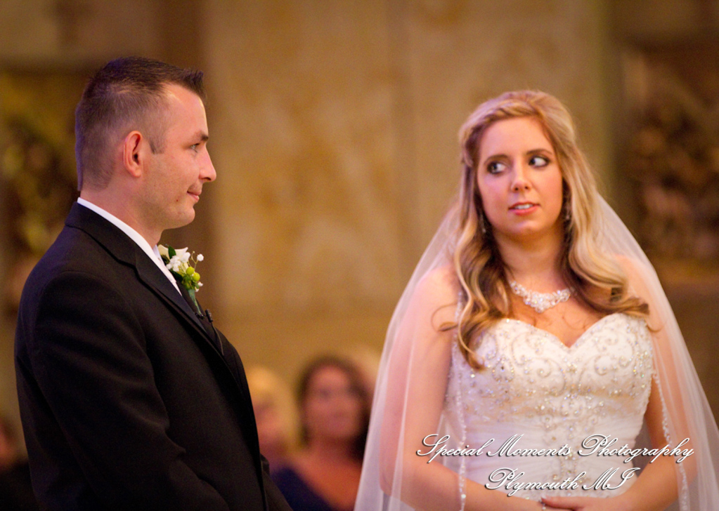Heather & Marcin at National Shrine of the Little Flower Royal Oak MI wedding photography