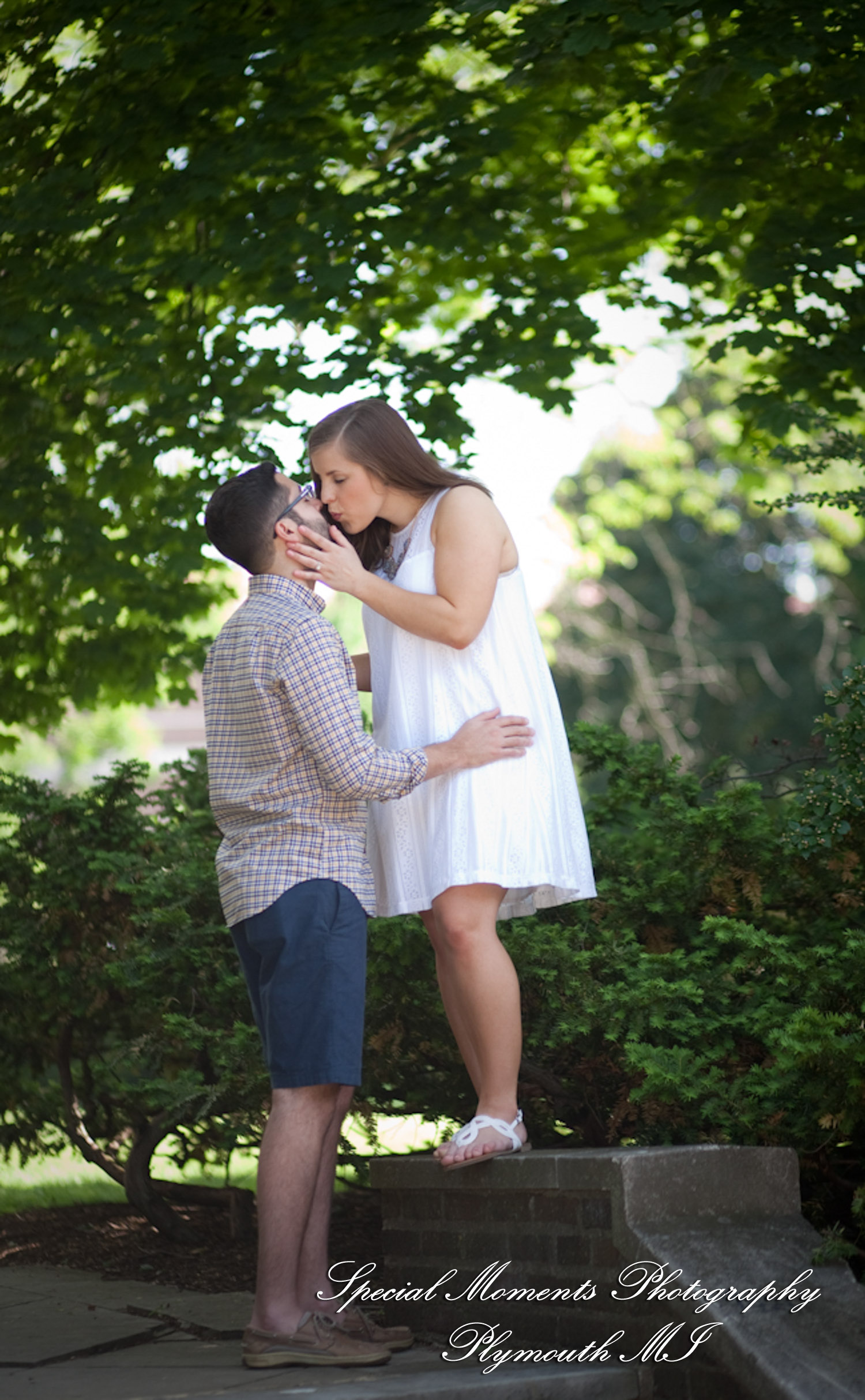 Daniel & Daniel at Law School Ann Arbor MI engagement photography