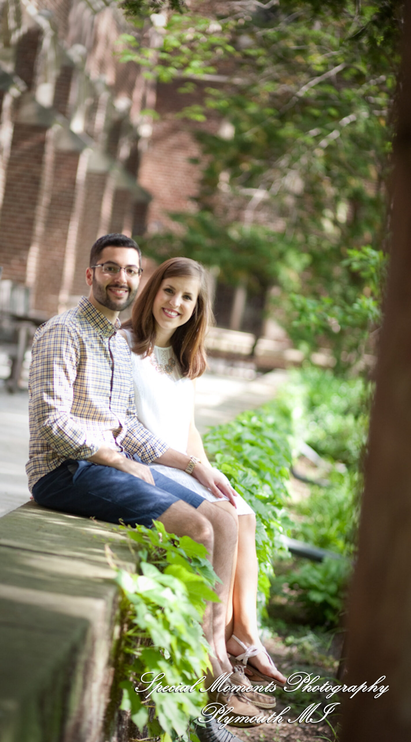 Daniel & Daniel at Law School Ann Arbor MI engagement photography