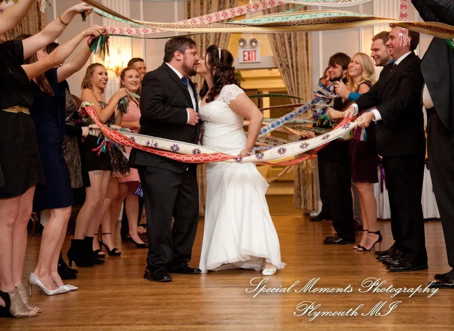 Meeting House Grand Ballroom Plymouth MI wedding photograph